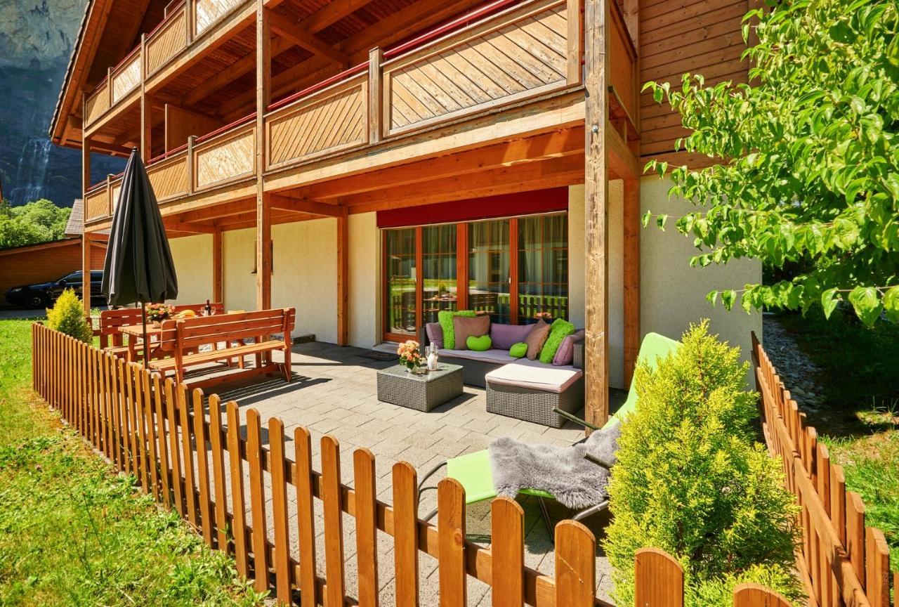 Apartment Breithorn - Charming Home - Free Parking & Wifi เลาเทอร์บรุนเนน ภายนอก รูปภาพ