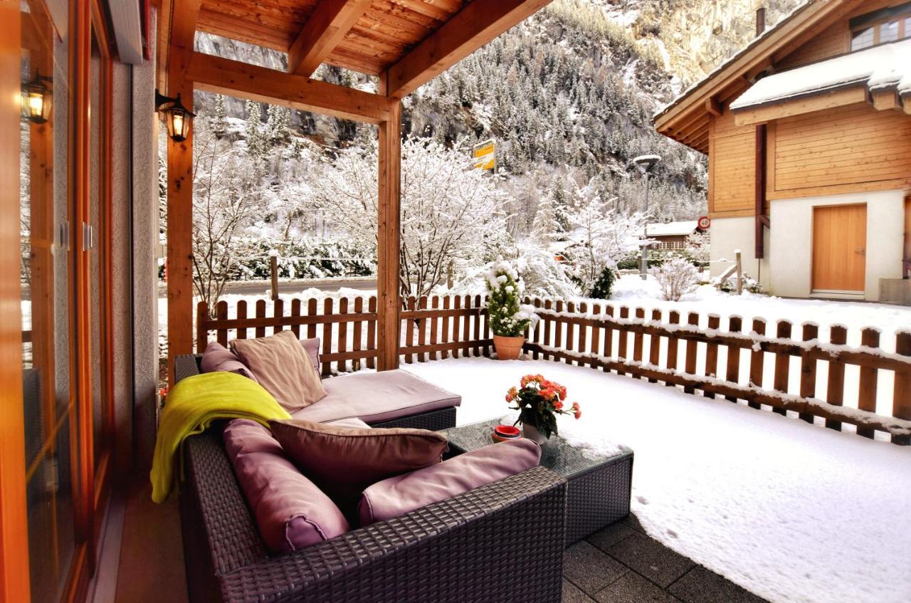 Apartment Breithorn - Charming Home - Free Parking & Wifi เลาเทอร์บรุนเนน ภายนอก รูปภาพ