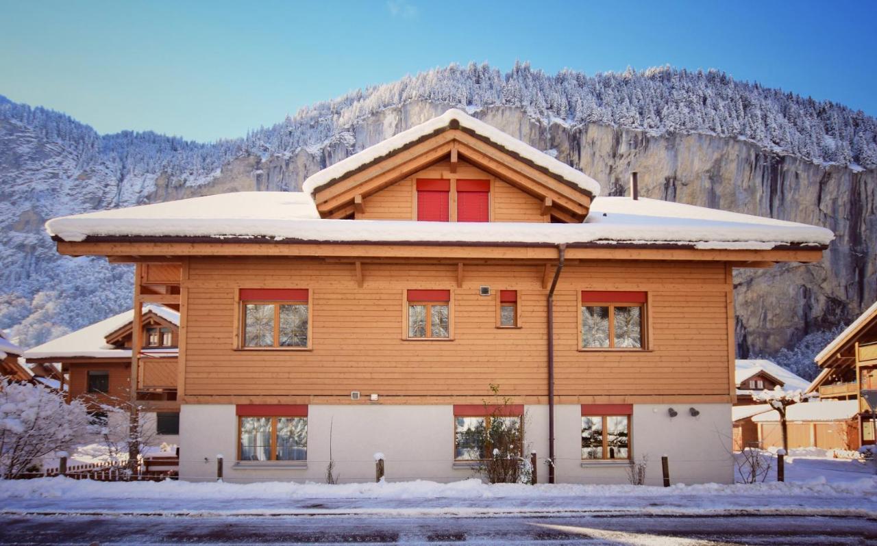 Apartment Breithorn - Charming Home - Free Parking & Wifi เลาเทอร์บรุนเนน ภายนอก รูปภาพ