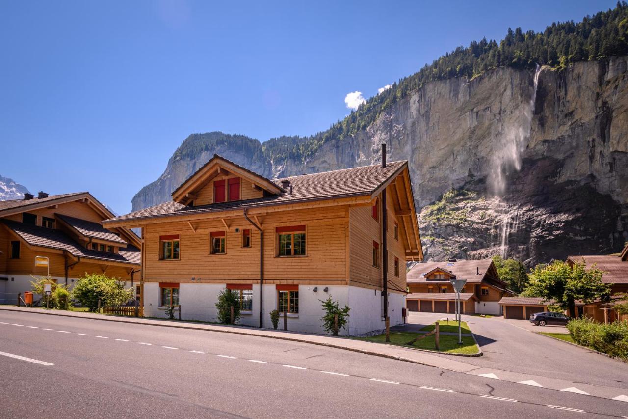 Apartment Breithorn - Charming Home - Free Parking & Wifi เลาเทอร์บรุนเนน ภายนอก รูปภาพ