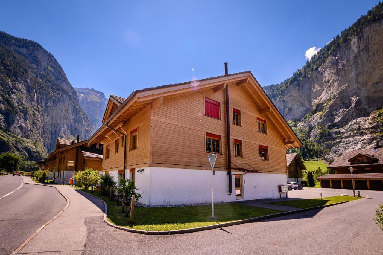 Apartment Breithorn - Charming Home - Free Parking & Wifi เลาเทอร์บรุนเนน ภายนอก รูปภาพ